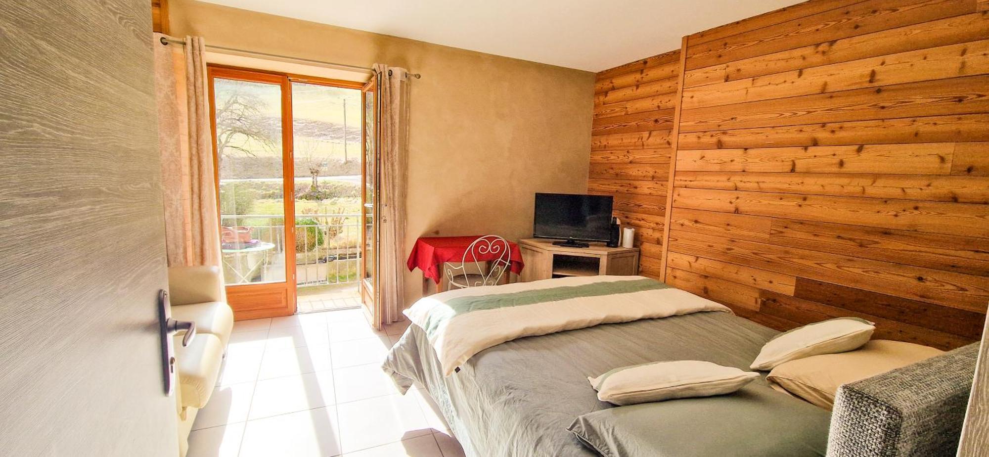 Les Clarines Perceneige - Chambre D'Hotes Vue Sur Montagne & Spa Saint-Jacques-en-Valgodemard Eksteriør billede